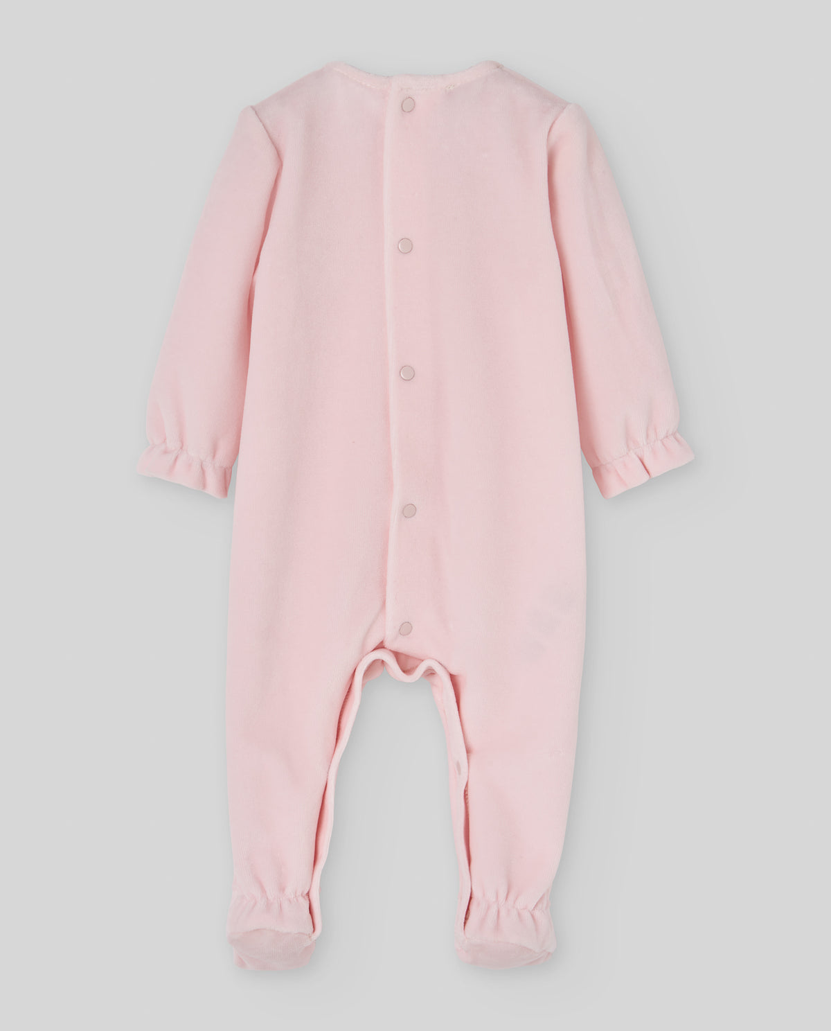 KNIT NEWBORN ROMPER "TERNURA O