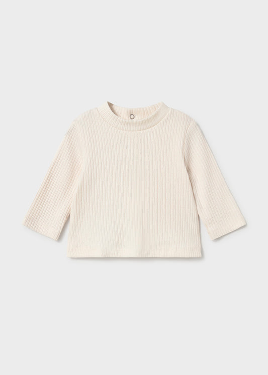 Maglia panna a manica lunga del completo Mayoral Newborn
