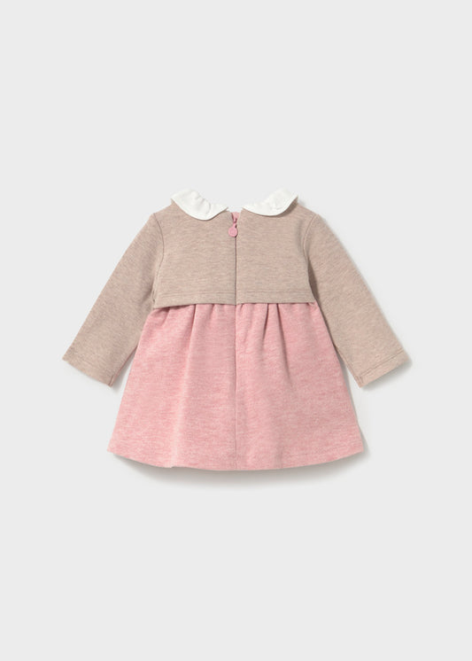 Retro del vestito neonata Mayoral Newborn con bottoni