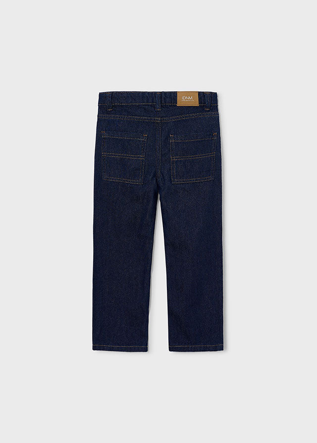 Pantalone denim wide fit