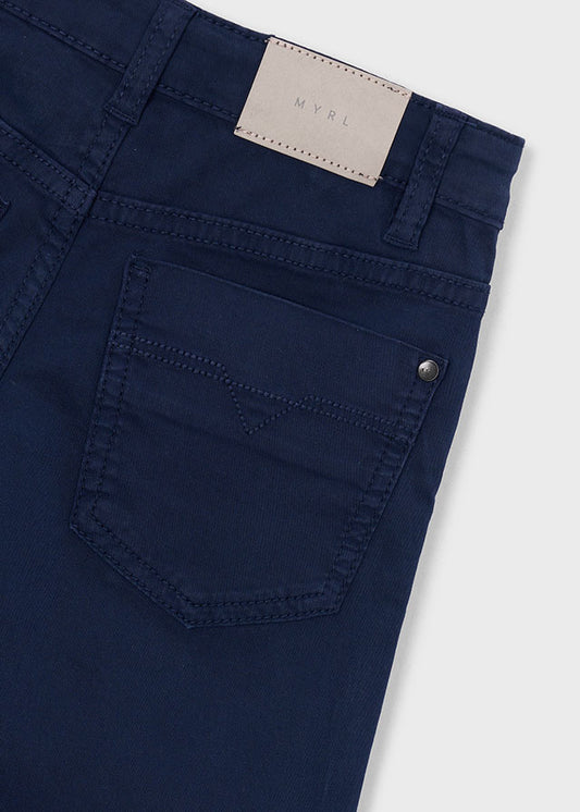Basic 5-pocket twill shorts