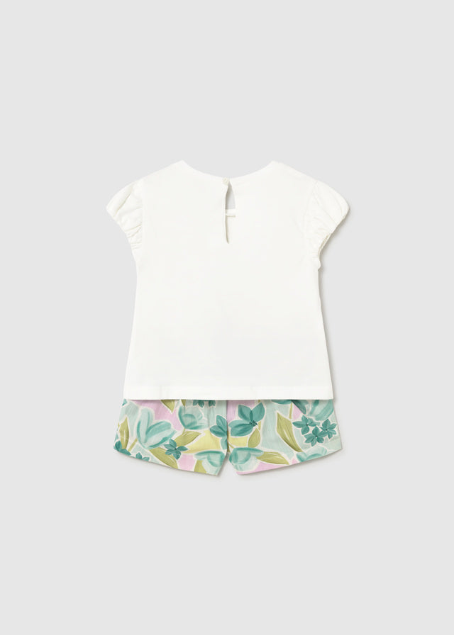 Bermuda shorts with print