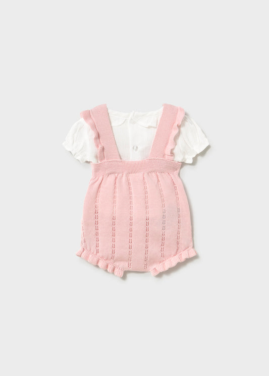 Compl. salopette tricot e blusa