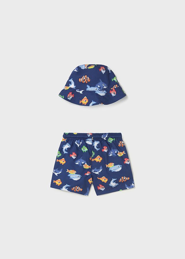 Swimsuit with bucket