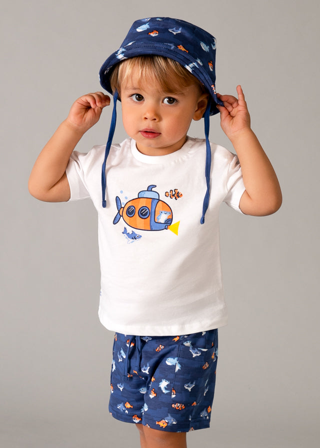 Compl. punto print con cappel