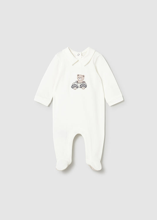 Set 2 pagliaccetti lunghi col - ECRU