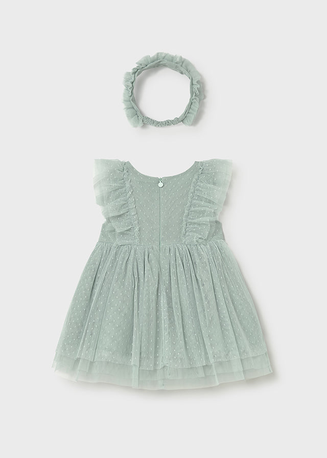 Tulle dress with headband