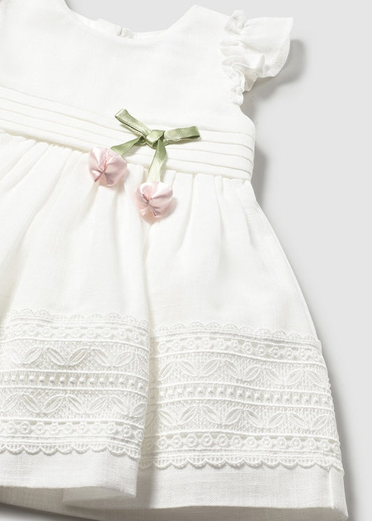 Vestito cinta guipur