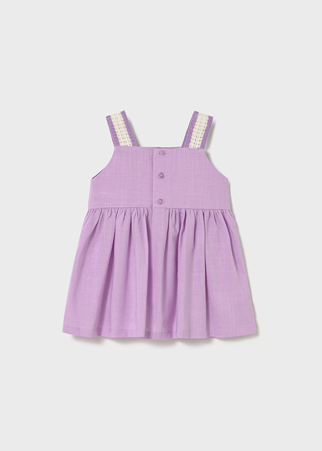 Vestito combinato crochet