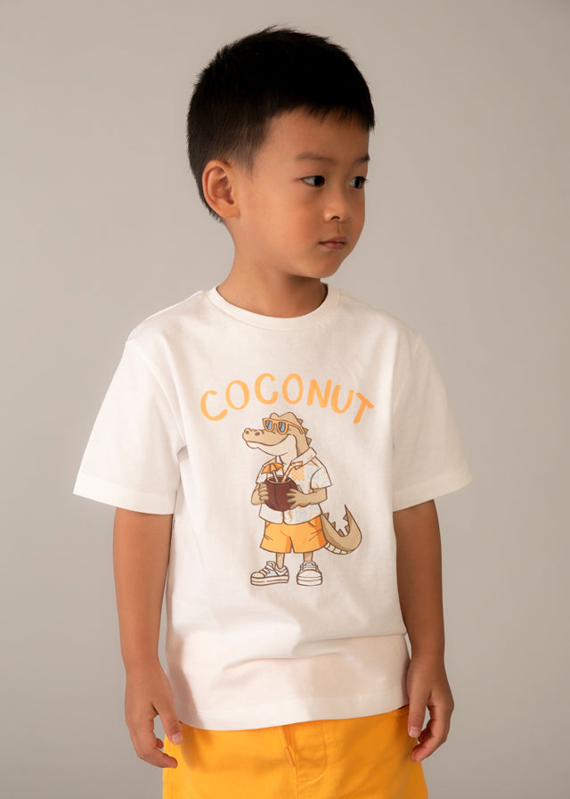 "Crocodile" short-sleeved T-shirt