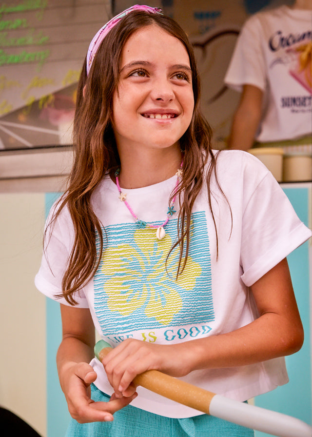 T-shirt m/c grafica