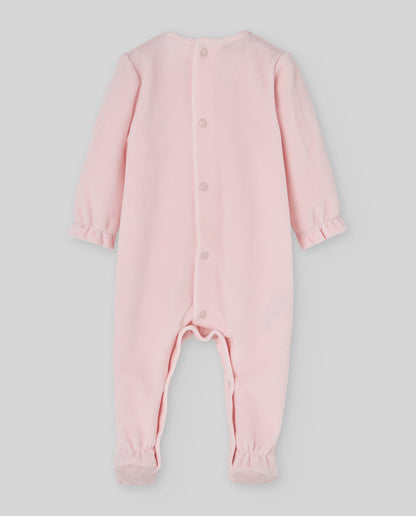 KNIT NEWBORN ROMPER "TERNURA O