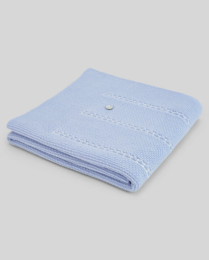 KNIT NEWBORN BLANKET "FOGAR"