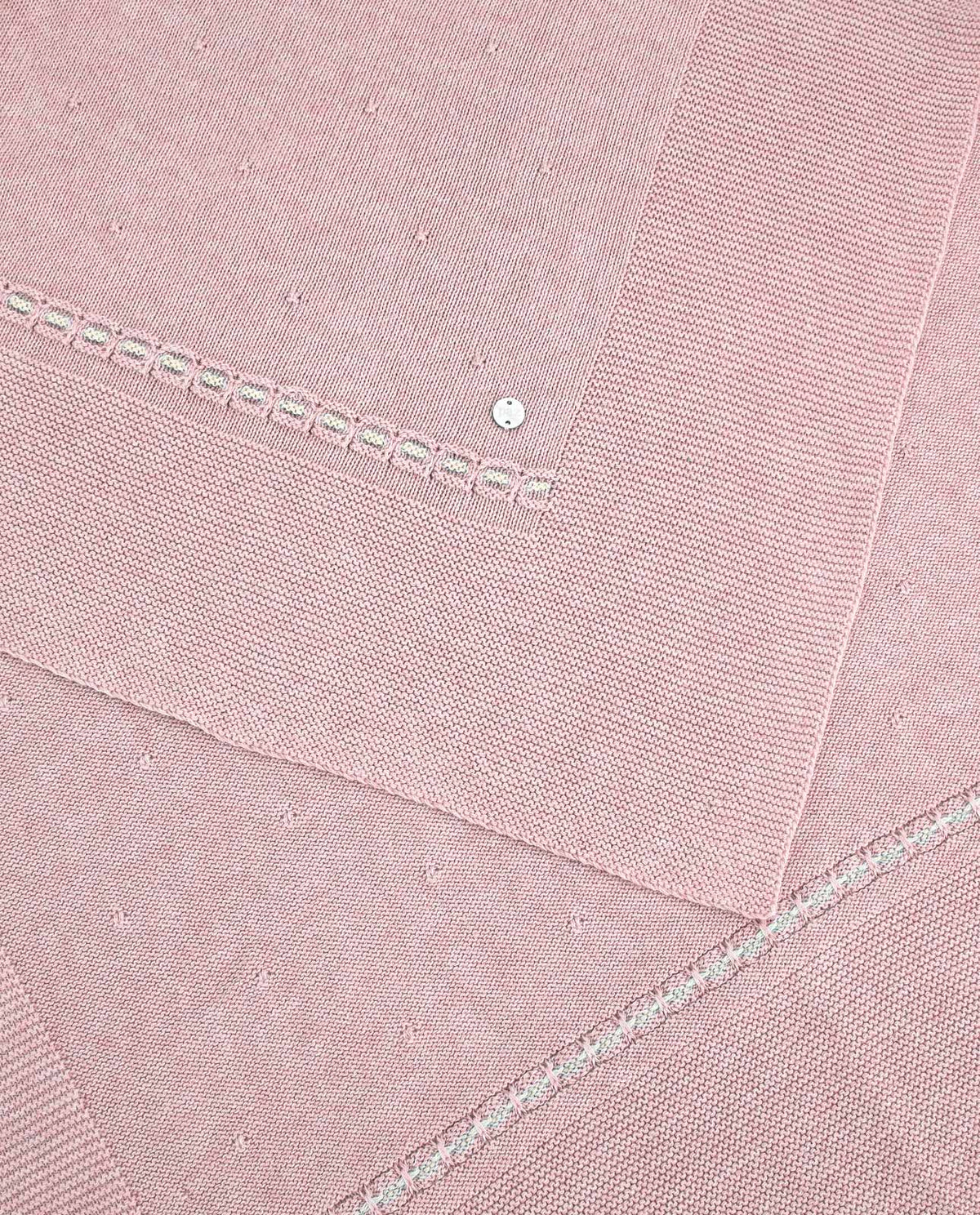 KNIT NEWBORN BLANKET "VAL"