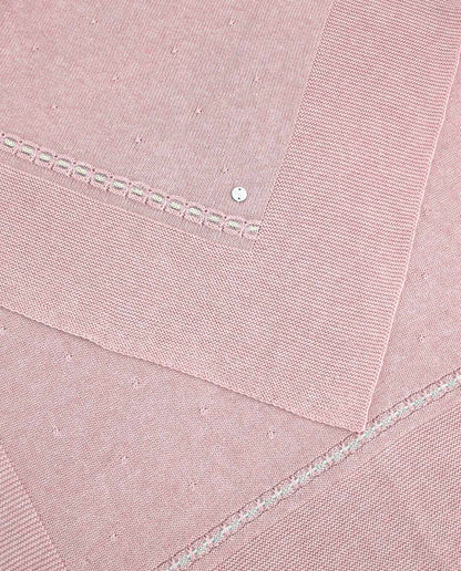 KNIT NEWBORN BLANKET "VAL"