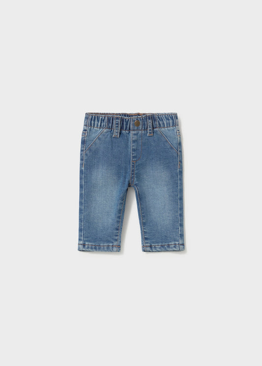 Jeans neonato Mayoral Newborn lavaggio medio, fronte