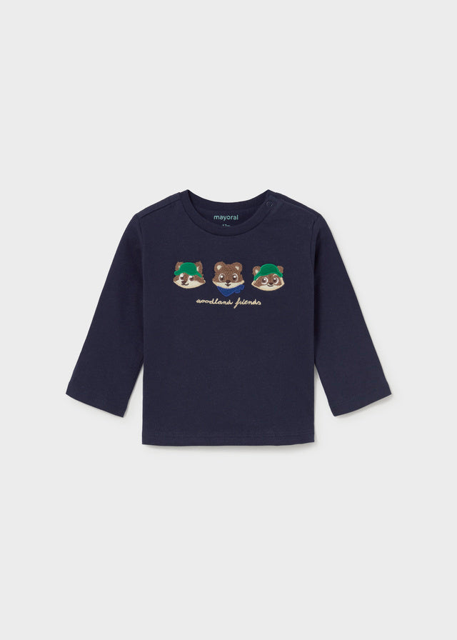 Maglietta m/l ricami