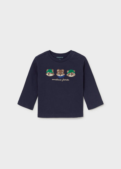 Maglietta m/l ricami