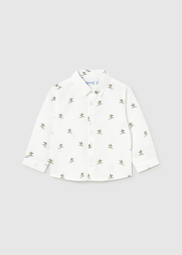 Camicia m/l stampata