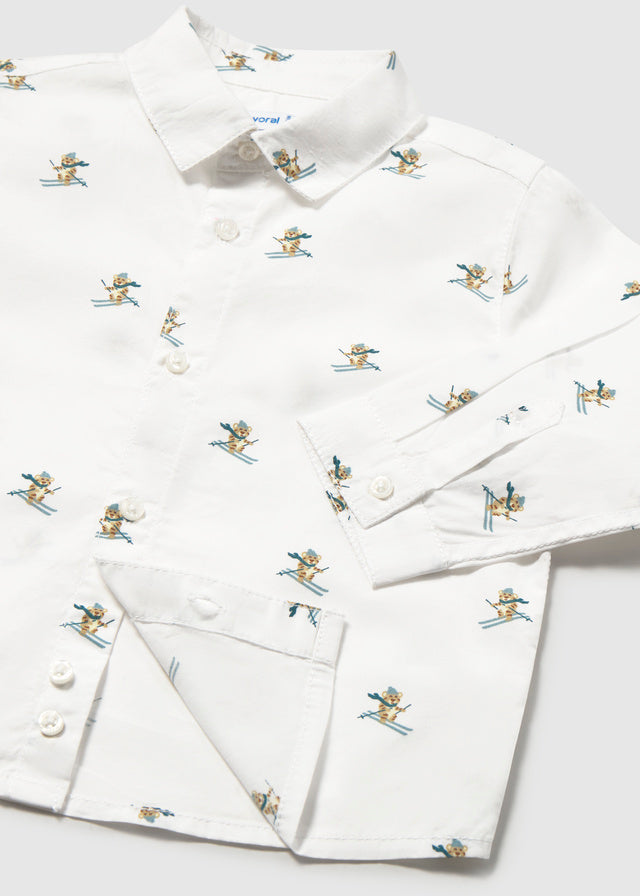Camicia m/l stampata