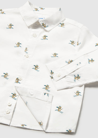 Camicia m/l stampata