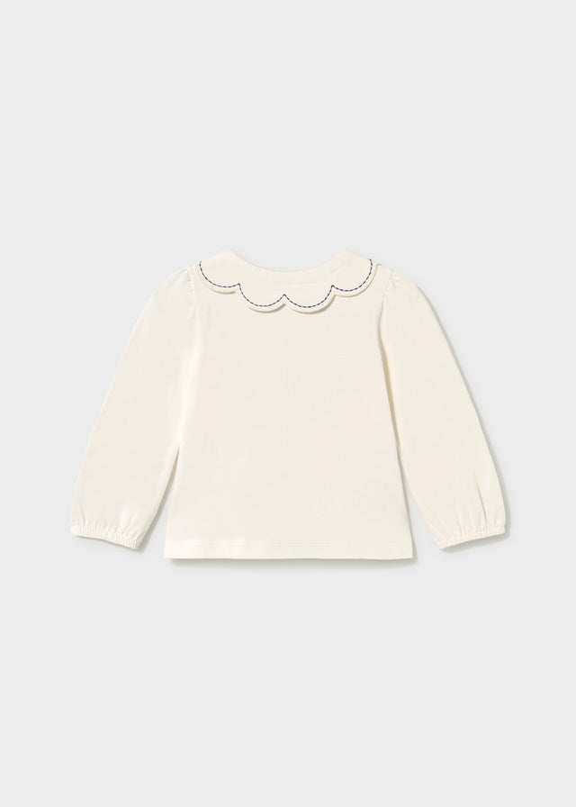 Polo m/l collo onde
