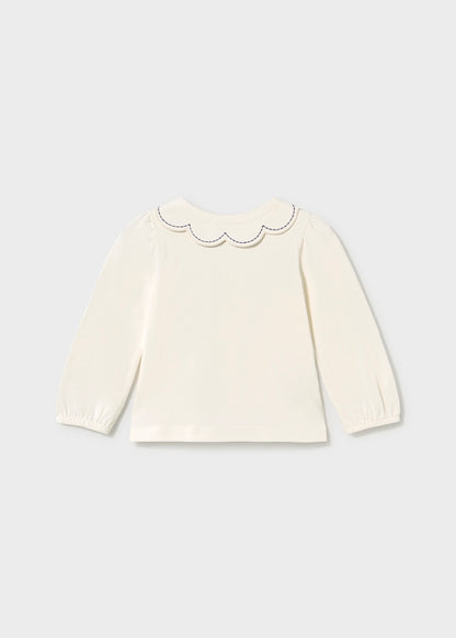 Polo m/l collo onde
