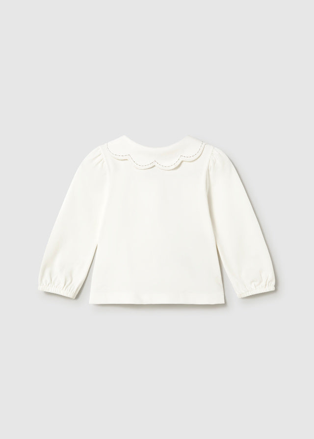 Polo m/l collo onde