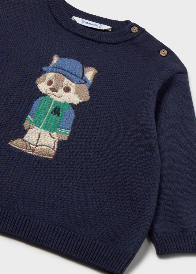Maglione intarsi