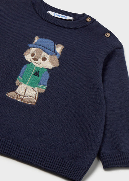 Maglione intarsi