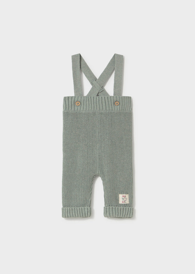 Pantalone bretelle tricot