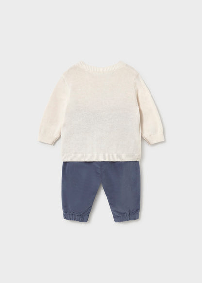 Compl.pantalone lungo jersey
