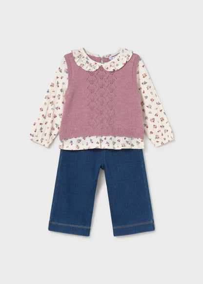Compl. pantalone gilet unito