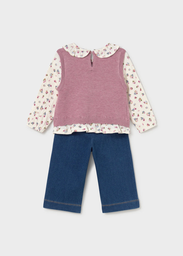 Compl. pantalone gilet unito