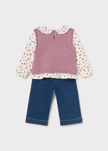 Compl. pantalone gilet unito