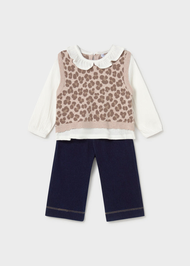 Compl. pantalone gilet unito