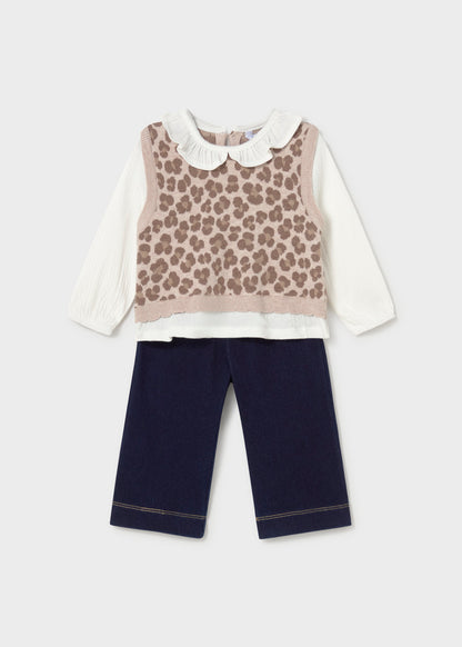 Compl. pantalone gilet unito