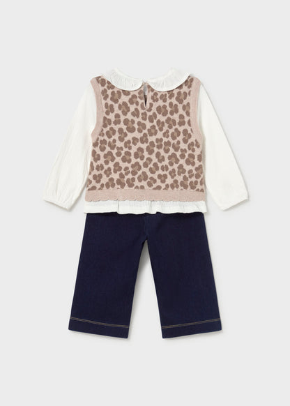 Compl. pantalone gilet unito