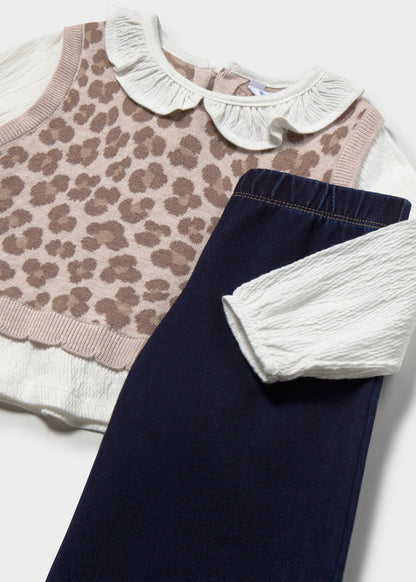 Compl. pantalone gilet unito