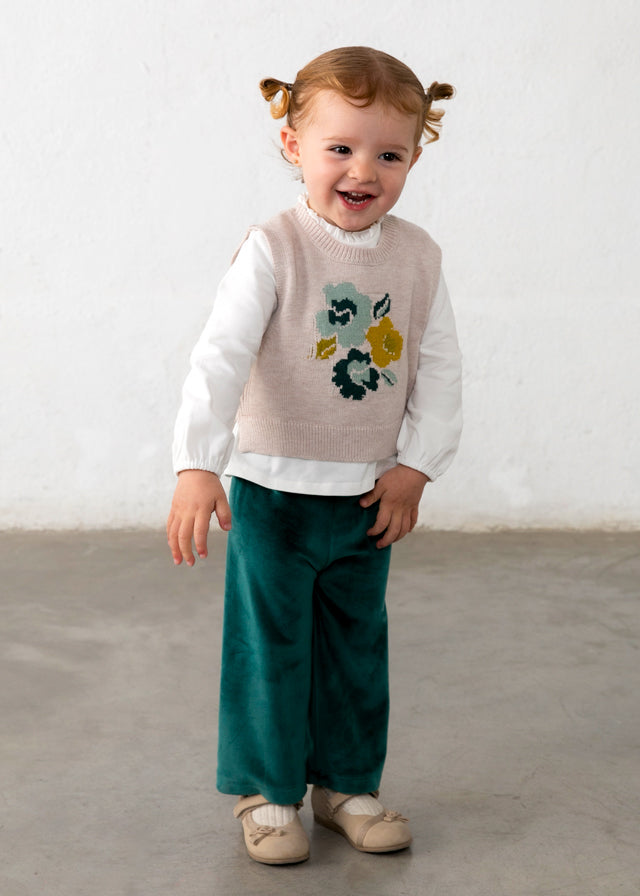 Compl. pantalone gilet tricot