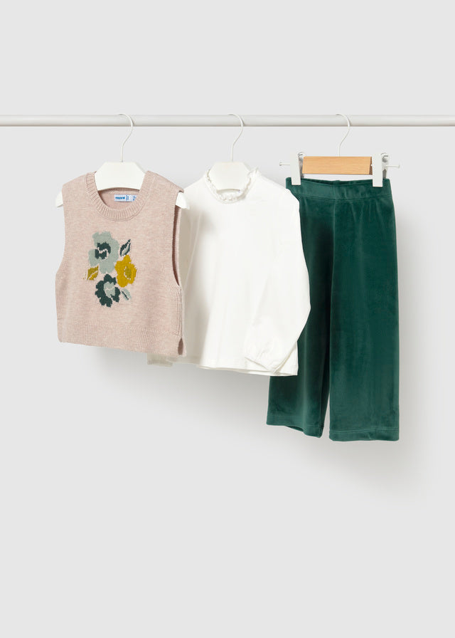 Compl. pantalone gilet tricot