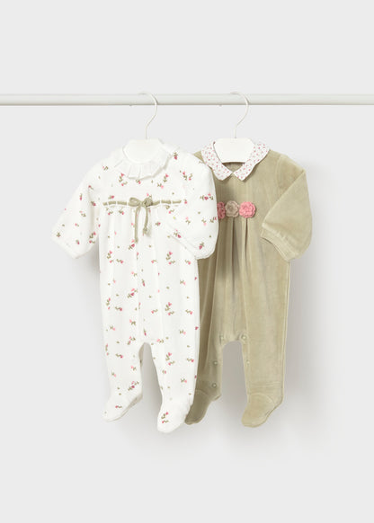 Set tutina collo velluto