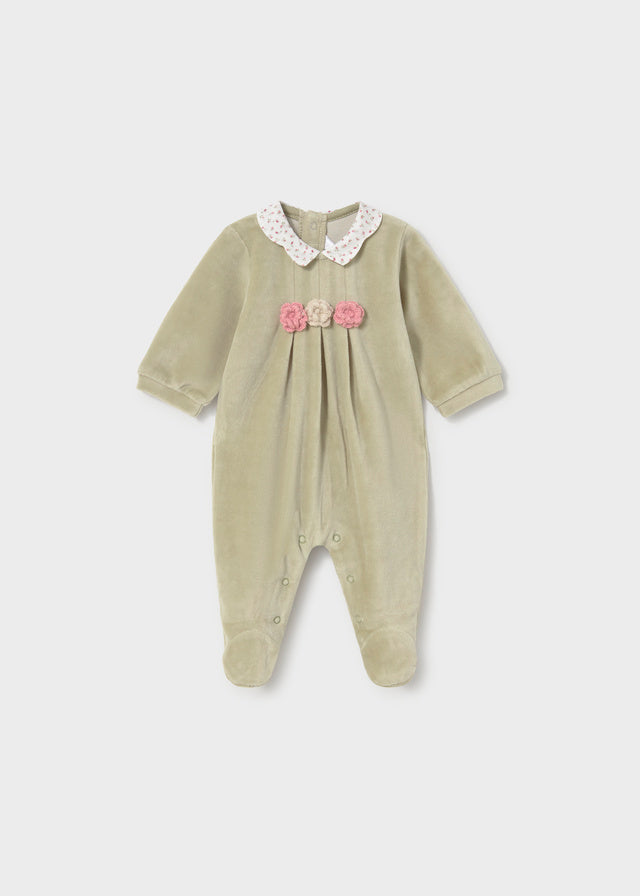 Set tutina collo velluto