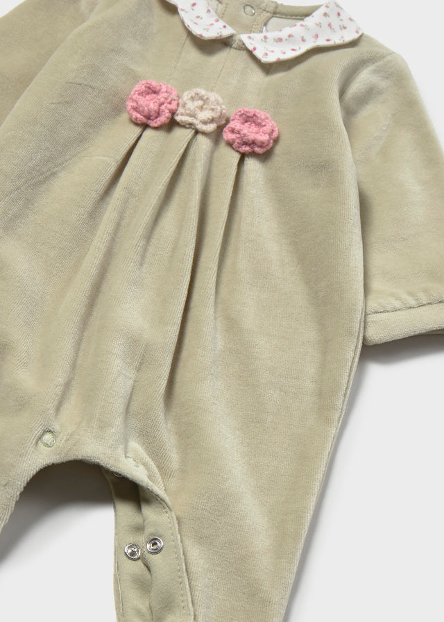 Set tutina collo velluto