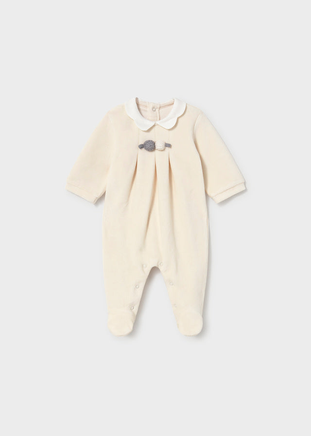 Set tutina collo velluto