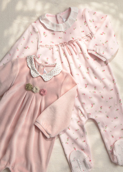 Set tutina collo velluto
