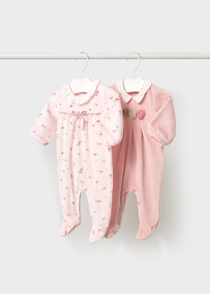 Set tutina collo velluto