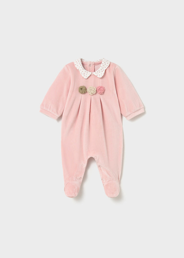 Set tutina collo velluto