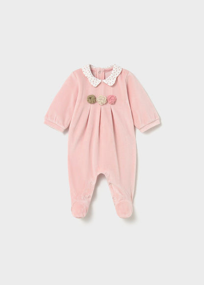 Set tutina collo velluto