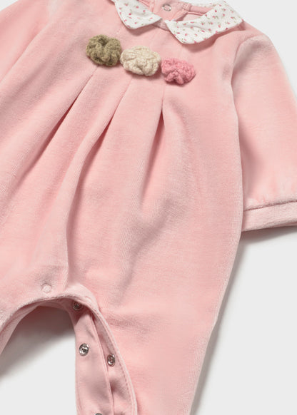 Set tutina collo velluto